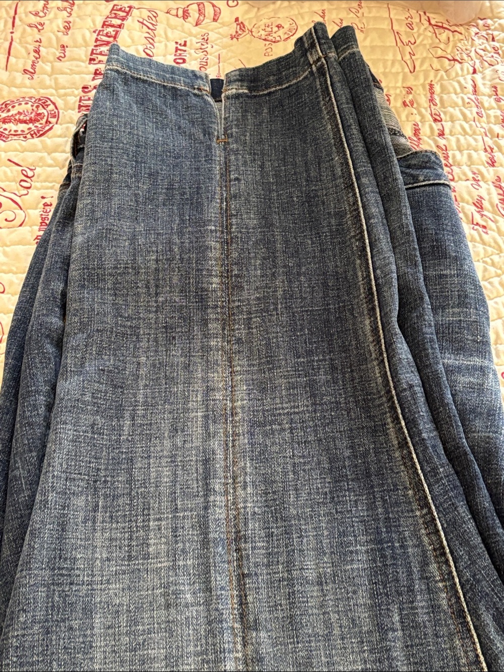 Kut from Kloth Size 22W Women’s Stevie Jeans with front seam detail in mid-blue - Picture 6 of 8